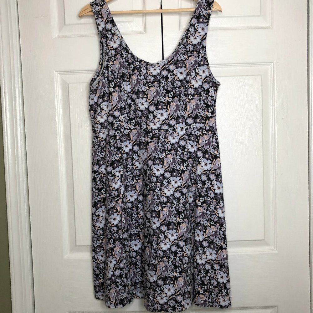 Lauren Conrad Light Purple Floral Dress